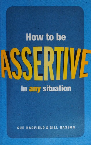 Cover for How to be assertive