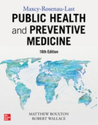 Cover for Maxcy-Rosenau-Last Public Health and Preventive Medicine