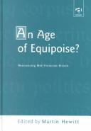 Cover for An Age of Equipoise?