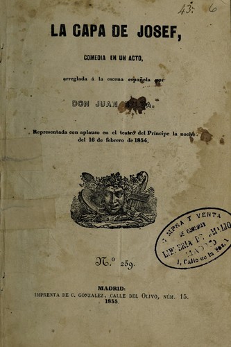 Cover for La capa de Josef