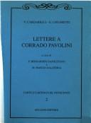 Cover for Lettere a Corrado Pavolini