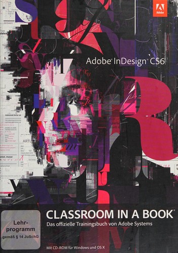 Cover for Adobe InDesign CS6 - Classroom in a book