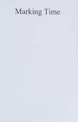 Cover for Marking Time