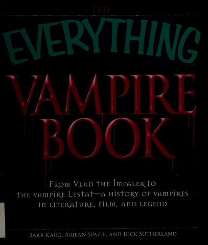 Cover for The everything vampire book