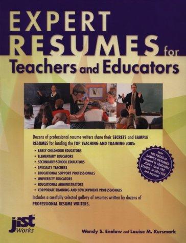 Cover for Expert Resumes for Teachers and Educators
