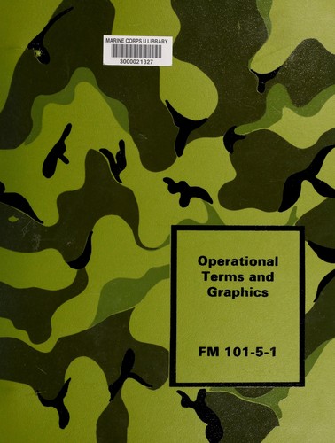 Cover for Operational terms and graphics