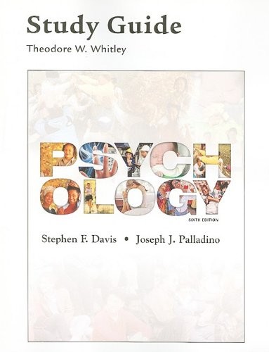 Cover for Study Guide for Psychology