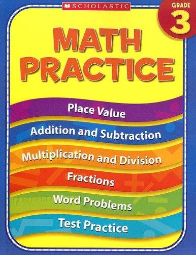 Cover for 3rd Grade Math Practice
