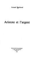 Cover for Aristote et l'argent
