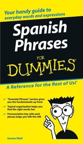 Cover for Spanish phrases for dummies