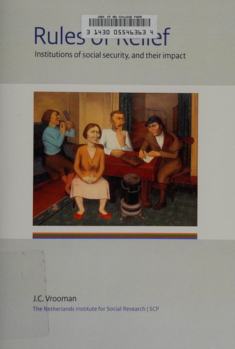 Cover for Rules of relief: Institutions of social security, and their impact