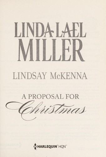 Cover for A proposal for Christmas