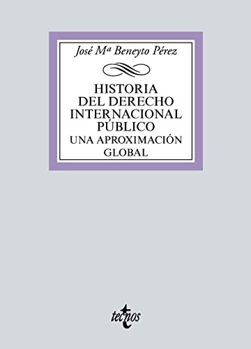 Cover for Historia del Derecho Internacional Público
