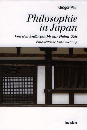 Cover for Philosophie in Japan
