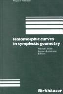 Cover for Holomorphic curves in symplectic geometry