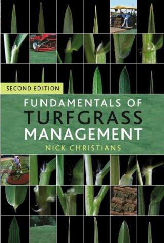Cover for Fundamentals of Turfgrass Management