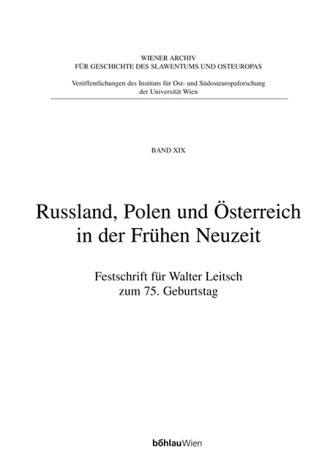 Cover for Russland, Polen Und Osterreich in Der Fruhen Neuzeit