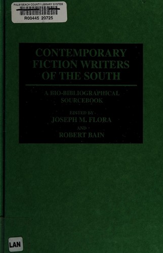 Cover for Contemporary Fiction Writers of the South