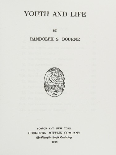 Cover for Youth and Life - Scholar's Choice Edition