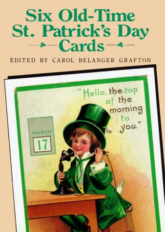 Cover for Six Old-Time St. Patrick's Day Cards (Small-Format Card Books)
