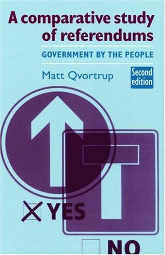 Cover for A Comparative Study of Referendums