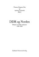 Cover for DDR og Norden
