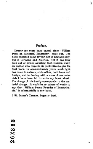 Cover for A History of William Penn: Founder of Pennsylvania