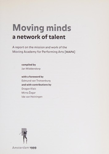 Cover for Moving Minds