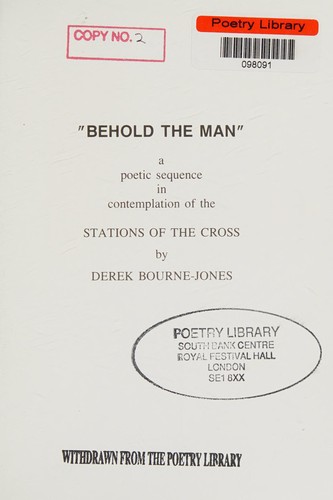 Cover for ` Behold the Man'