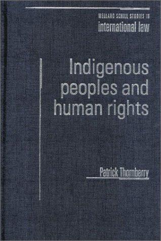 Cover for Indigenous Peoples and Human Rights