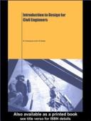 Cover for Introduction to design for civil engineers