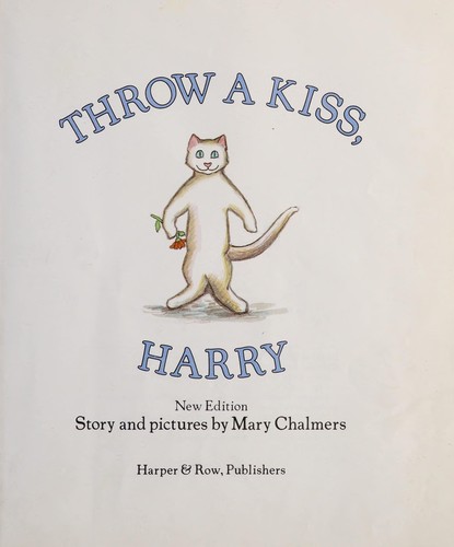 Cover for Throw a kiss, Harry