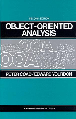 Cover for Object-oriented analysis