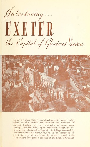 Cover for Historic Exeter