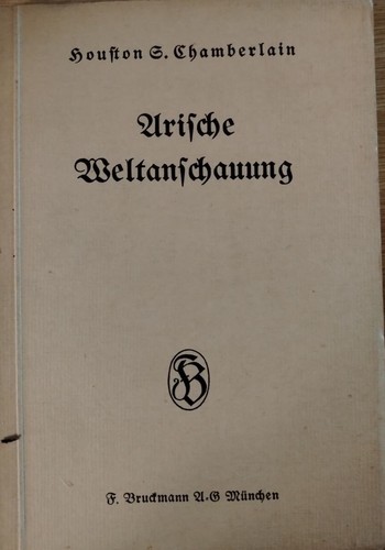 Cover for Arische weltanschauung