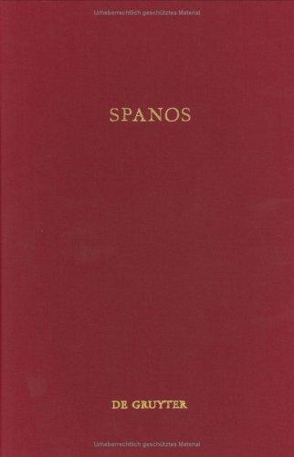 Cover for Spanos