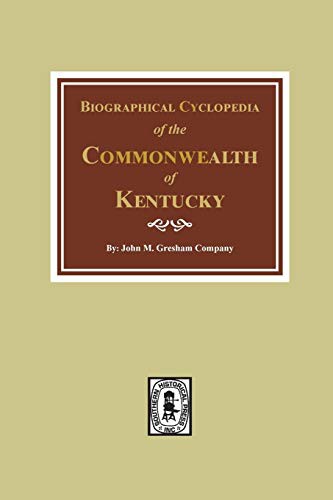 Cover for Biographical Cyclopedia of the Commonwealth of Kentucky