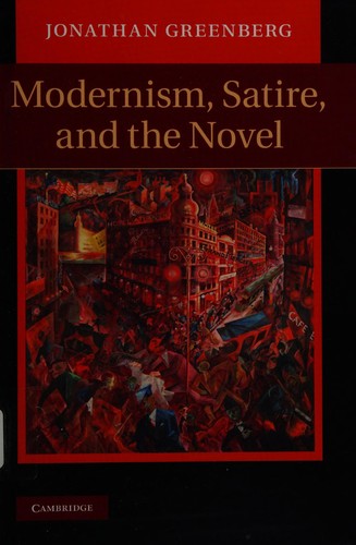 Cover for Modernism, satire, and the novel