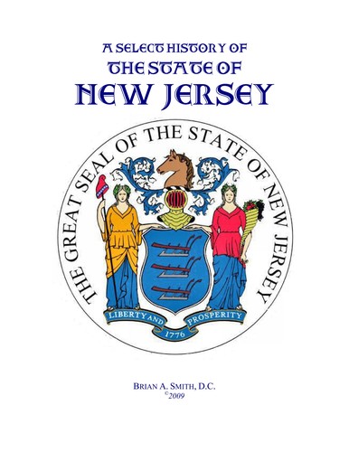 Cover for A Select History of the State of New Jersey