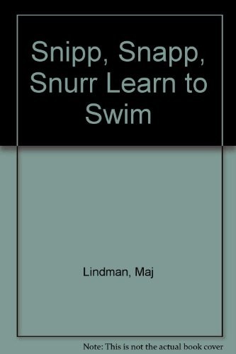 Cover for Snipp, Snapp, Snurr learn to swim