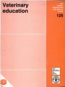 Cover for FAO Veterinary Education