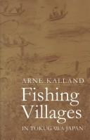 Cover for Fishing villages in Tokugawa, Japan