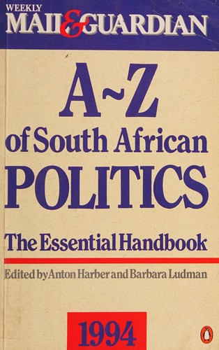 Cover for A-Z of South African politics