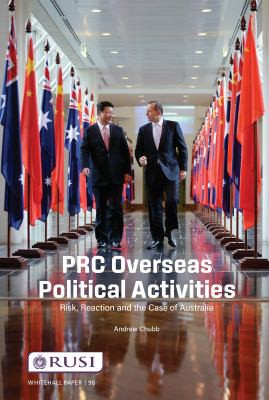 Cover for PRC Overseas Political Activities