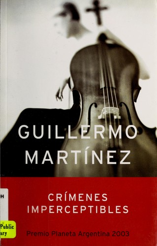 Cover for Crímenes imperceptibles