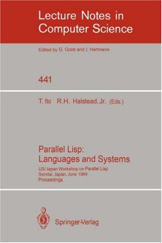 Cover for Parallel lisp
