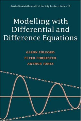 Cover for Modelling with differential and difference equations