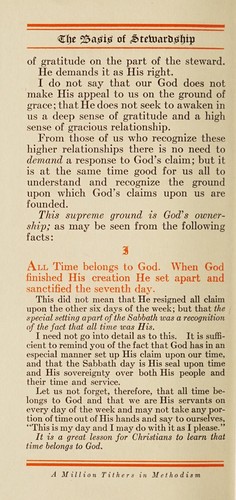 Cover for The basis of stewardship