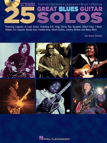Cover for 25 Great Blues Guitar Solos