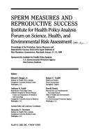 Cover for Sperm measures and reproductive success